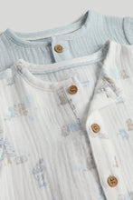 
                        
                          Load image into Gallery viewer, Mothercare 2 Pack My First Cotton Bodysuits
                        
                      