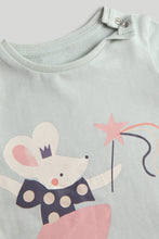
                        
                          Load image into Gallery viewer, Mothercare Green Mouse Long-Sleeved T-Shirt
                        
                      