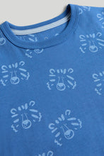 
                        
                          Load image into Gallery viewer, Mothercare 2 Pack Blue Tiger Pyjamas
                        
                      
