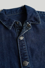 
                        
                          Load image into Gallery viewer, Mothercare Denim Shacket and T-Shirt Set
                        
                      