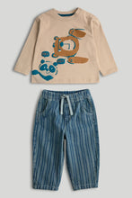 
                        
                          將圖片載入圖庫檢視器 Mothercare Bear T-Shirt and Denim Trouser Outfit
                        
                      
