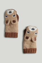 
                        
                          Load image into Gallery viewer, Mothercare Bear Knitted Mittens
                        
                      