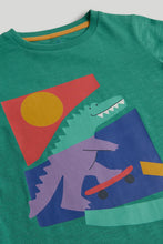 
                        
                          Load image into Gallery viewer, Mothercare Green Crocodile Long-Sleeved T-Shirt
                        
                      