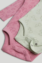 
                        
                          Load image into Gallery viewer, Mothercare 5 Pack Floral Animal Long-Sleeved Bodysuits
                        
                      