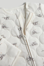 
                        
                          Load image into Gallery viewer, Mothercare Panda Quilted Zip-Up Sleepsuit 2.5 Tog
                        
                      