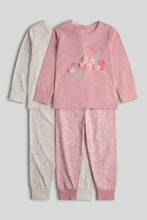 
                        
                          Load image into Gallery viewer, Mothercare 2 Pack Swan Pyjamas
                        
                      