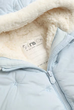 
                        
                          Load image into Gallery viewer, Mothercare Blue Quilted Coat
                        
                      