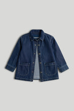 
                        
                          Load image into Gallery viewer, Mothercare Denim Shacket and T-Shirt Set
                        
                      