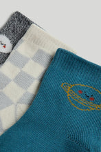 
                        
                          Load image into Gallery viewer, Mothercare 3 Pack Planet Baby Socks
                        
                      