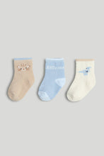 
                        
                          Load image into Gallery viewer, Mothercare 3 Pack Animal Baby Socks
                        
                      