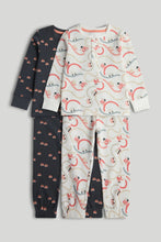 
                        
                          Load image into Gallery viewer, Mothercare 2 Pack Cars Waffle Pyjamas
                        
                      