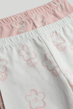 
                        
                          Load image into Gallery viewer, Mothercare 2 Pack Flower Pyjamas
                        
                      