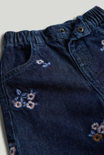 
                        
                          Load image into Gallery viewer, Mothercare Embroidered Barrel Jeans
                        
                      
