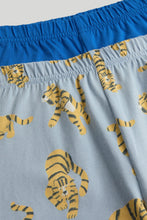 
                        
                          Load image into Gallery viewer, Mothercare 2 Pack Yellow and Blue Tiger Pyjamas
                        
                      