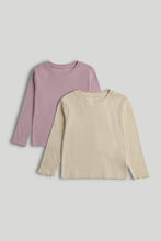 
                        
                          將圖片載入圖庫檢視器 Mothercare 2 Pack Ribbed Long-Sleeved T-Shirts
                        
                      