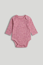 
                        
                          Load image into Gallery viewer, Mothercare 5 Pack Floral Animal Long-Sleeved Bodysuits
                        
                      