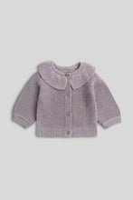 
                        
                          Load image into Gallery viewer, Mothercare Purple Cardigan
                        
                      