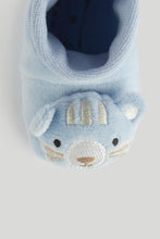 
                        
                          Load image into Gallery viewer, Mothercare Blue Bear Rattle Sock-Top Booties
                        
                      