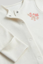 
                        
                          Load image into Gallery viewer, Mothercare 3 Pack Floral Sleepsuits
                        
                      