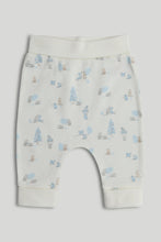
                        
                          Load image into Gallery viewer, Mothercare 3 Pack My First Blue Joggers
                        
                      