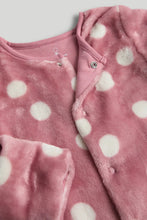 
                        
                          將圖片載入圖庫檢視器 Mothercare Pink Spot Fleece All-in-One
                        
                      