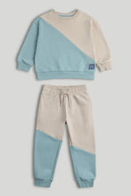 
                        
                          Load image into Gallery viewer, Mothercare Diagonal Sweatshirt and Jogger Outfit
                        
                      