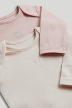 
                        
                          Load image into Gallery viewer, Mothercare 5 Pack My First Pink and White Long-Sleeved Bodysuits
                        
                      