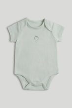 
                        
                          Load image into Gallery viewer, Mothercare 5 Pack Avocado Short-Sleeved Bodysuits
                        
                      