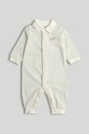 Mothercare 間條 Polo 領連身衣