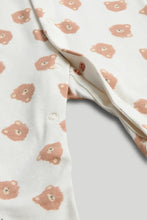 
                        
                          Load image into Gallery viewer, Mothercare 3 Pack Teddy Sleepsuits
                        
                      