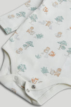 
                        
                          Load image into Gallery viewer, Mothercare 5 Pack My First Fox Long-Sleeved Bodysuits
                        
                      