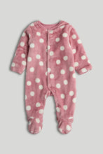 
                        
                          將圖片載入圖庫檢視器 Mothercare Pink Spot Fleece All-in-One
                        
                      