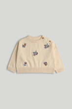 
                        
                          Load image into Gallery viewer, Mothercare Beige Embroidered Jumper
                        
                      