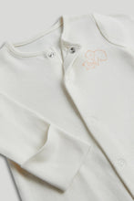 
                        
                          Load image into Gallery viewer, Mothercare 3 Pack Animal Sleepsuits
                        
                      