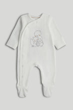 
                        
                          Load image into Gallery viewer, Mothercare My First White Velour All-in-One
                        
                      