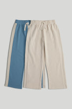 
                        
                          Load image into Gallery viewer, Mothercare 2 Pack Wide-Leg Joggers
                        
                      
