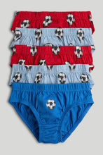 
                        
                          Load image into Gallery viewer, Mothercare 5 Pack Football Briefs
                        
                      