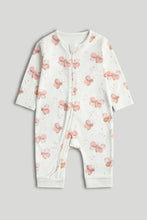 
                        
                          Load image into Gallery viewer, Mothercare 3 Pack My First Pink Butterfly Zip-Up Sleepsuits
                        
                      