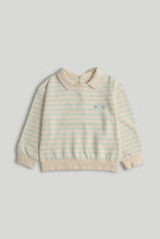 
                        
                          將圖片載入圖庫檢視器 Mothercare Beige Striped Sweat Top
                        
                      