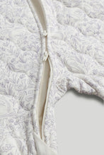 
                        
                          Load image into Gallery viewer, Mothercare Swan Quilted Zip-Up Sleepsuit 2.5 Tog
                        
                      
