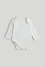 
                        
                          Load image into Gallery viewer, Mothercare 5 Pack My First Blue and White Long-Sleeved Bodysuits
                        
                      