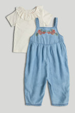
                        
                          將圖片載入圖庫檢視器 Mothercare Dungarees and T-Shirt Outfit
                        
                      