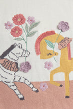 
                        
                          Load image into Gallery viewer, Mothercare Zebra and Flower  Knitted Jumper Dress and Tights Outfit
                        
                      