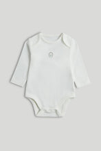 
                        
                          Load image into Gallery viewer, Mothercare 5 Pack My First Fox Long-Sleeved Bodysuits
                        
                      