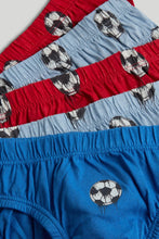 
                        
                          Load image into Gallery viewer, Mothercare 5 Pack Football Briefs
                        
                      