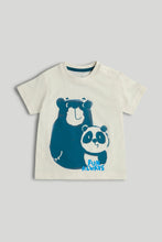 
                        
                          Load image into Gallery viewer, Mothercare Blue Checked Shirt and T-Shirt Set
                        
                      