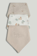 Mothercare 3件裝 My First 口水肩