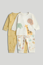 
                        
                          Load image into Gallery viewer, Mothercare 2 Pack Safari Pyjamas
                        
                      