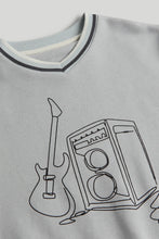 
                        
                          Load image into Gallery viewer, Mothercare Blue Guitar Sweat Top
                        
                      