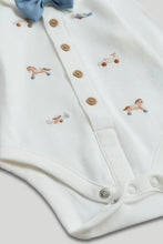 
                        
                          將圖片載入圖庫檢視器 Mothercare Shirt Bodysuit, Trouser and Cap Outfit
                        
                      